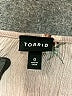 Torrid 100% Rayon Gray 3/4 Sleeve Blouse Size Lg Plus (0) - photo 7