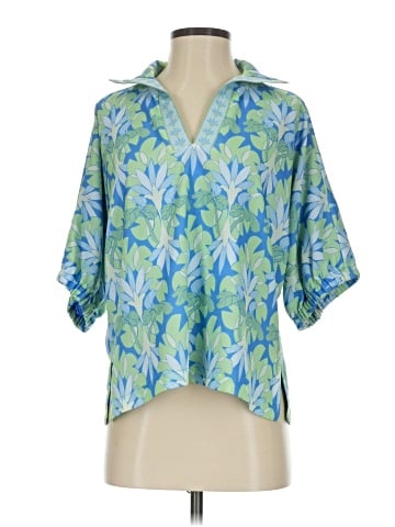 Emily McCarthy Short Sleeve Blouse (view 1)