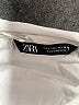 Zara White Short Sleeve Button-Down Shirt Size L - photo 7