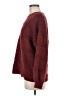 Volcom Tweed Burgundy Red Pullover Sweater Size 8 - photo 5