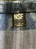 NSF Print Blue Casual Pants Size M - photo 7