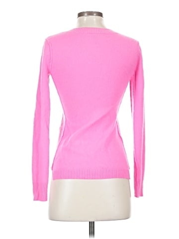 Aqua Cashmere Pullover Sweater (view 2)