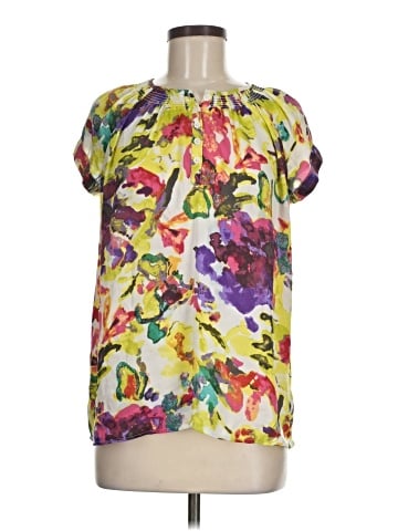 Daisy Fuentes Short Sleeve Blouse (view 1)