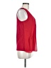 NY&C 100% Polyester Red Sleeveless Blouse Size M - photo 4