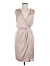Vera Wang 100% Polyester Tan Cocktail Dress Size 6 - photo 1