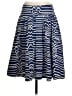 Maeve Stripes Blue Casual Skirt Size 4 - photo 1