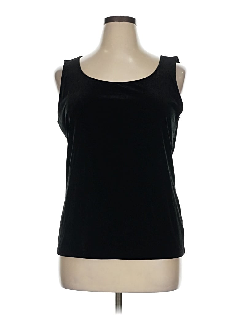 Pre-owned Talbots Tank Top Black Strapless Neckline Tops