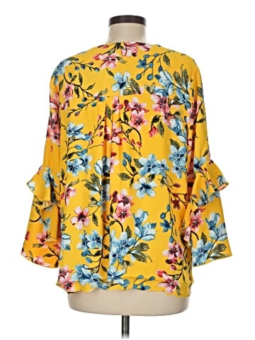 John Mark 3/4 Sleeve Blouse (view 2)