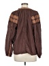 Maison Hotel Brown Long Sleeve Henley Size M - photo 2