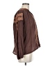 Maison Hotel Brown Long Sleeve Henley Size M - photo 4