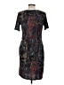 Assorted Brands Graphic Teal Cocktail Dress Size M - photo 2