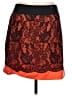 The Limited 100% Polyester Paisley Orange Formal Skirt Size 10 - photo 1