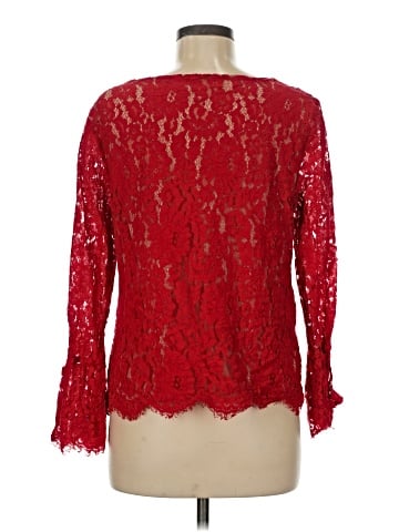 Rose + Olive Long Sleeve Blouse (view 2)