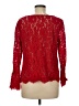 Rose + Olive Red Long Sleeve Blouse Size M - photo 2