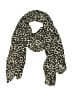 Unbranded Animal Print Green Brown Scarf One size - photo 1