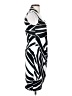 Muse 100% Polyester Graphic Black Cocktail Dress Size 4 - photo 4