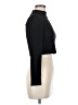 Privacy Please Black Long Sleeve Top Size M - photo 4