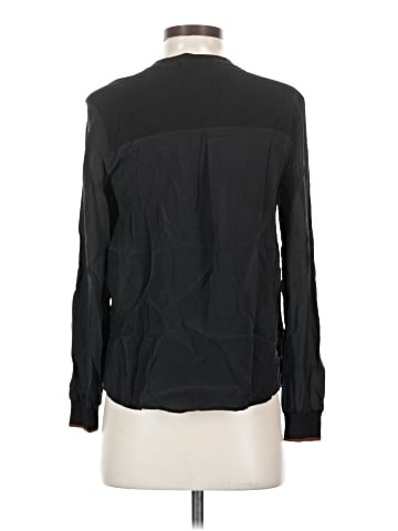 Ted Baker London Long Sleeve Silk Top (view 2)