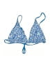 Unbranded Print Blue Swimsuit Top Size S (estimated) - photo 1