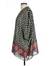 Poetry 100% Polyester Gray Kimono Size L - photo 5