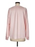 Vince. 100% Polyester Pink Long Sleeve Blouse Size M - photo 2