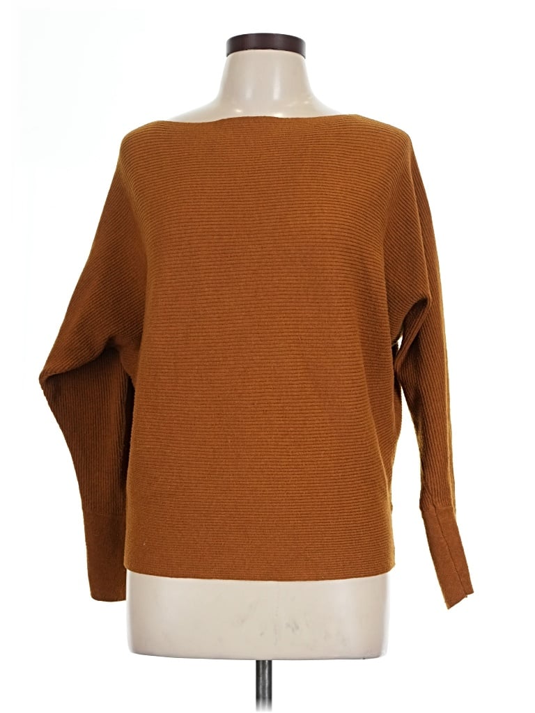 Pre-owned Nine West Pullover Sweater In Brown