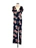 Loveappella Floral Blue Jumpsuit Size XL - photo 1