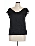 Escada Black Short Sleeve Top Size EU 44 / US 14 - photo 1