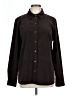 Talbots Brown Long Sleeve Blouse Size L - photo 1