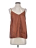 A New Day 100% Polyester Brown Sleeveless Blouse Size S - photo 1