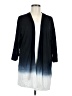 Rose + Olive Blue Black Cardigan Size M - photo 1