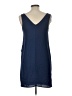Everly 100% Polyester Blue Casual Dress Size L - photo 2