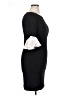 DKNY Solid Black Cocktail Dress Size 14 - photo 4