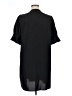 Unbranded 100% Polyester Solid Black Casual Dress Size XL - photo 2