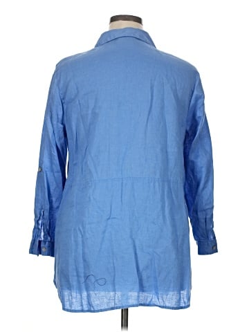 J.Jill 3/4 Sleeve Button-Down Shirt (view 2)