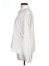 Hilton Hollis 100% Polyester Solid Ivory Long Sleeve Blouse Size L - photo 5