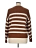 Ann Taylor LOFT Outlet Stripes Brown Pullover Sweater Size XL - photo 2