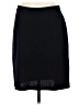 St. John Solid Black Casual Skirt Size 8 - photo 1