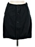 APC 100% Cotton Solid Black Denim Skirt Size 36 waist - photo 1