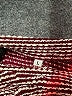 Unbranded Chevron-herringbone Burgundy Pullover Sweater Size L - photo 7