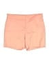 Ann Taylor LOFT Solid Orange Shorts Size 00 - photo 1