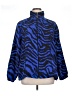 Activology Animal Print Blue Track Jacket Size 1X - photo 1