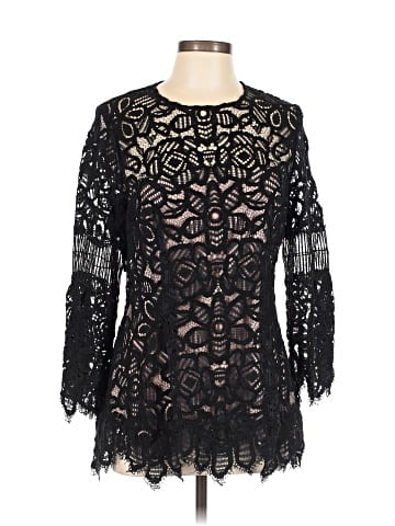 Lela Rose 3/4 Sleeve Top (view 1)