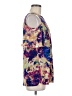 Cupio Floral Yellow Sleeveless Blouse Size M - photo 4