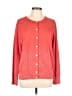 Lands' End 100% Baumwolle Polka Dots Red Cardigan Size L - photo 1