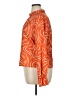 Unbranded 100% Polyester Orange Long Sleeve Blouse Size XL - photo 5