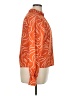 Unbranded 100% Polyester Orange Long Sleeve Blouse Size XL - photo 4
