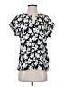 Joie 100% Polyester Black Short Sleeve Blouse Size XS - photo 1