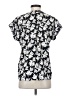 Joie 100% Polyester Black Short Sleeve Blouse Size XS - photo 2
