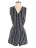 Ellison 100% Rayon Chevron-herringbone Black Romper Size S - photo 1